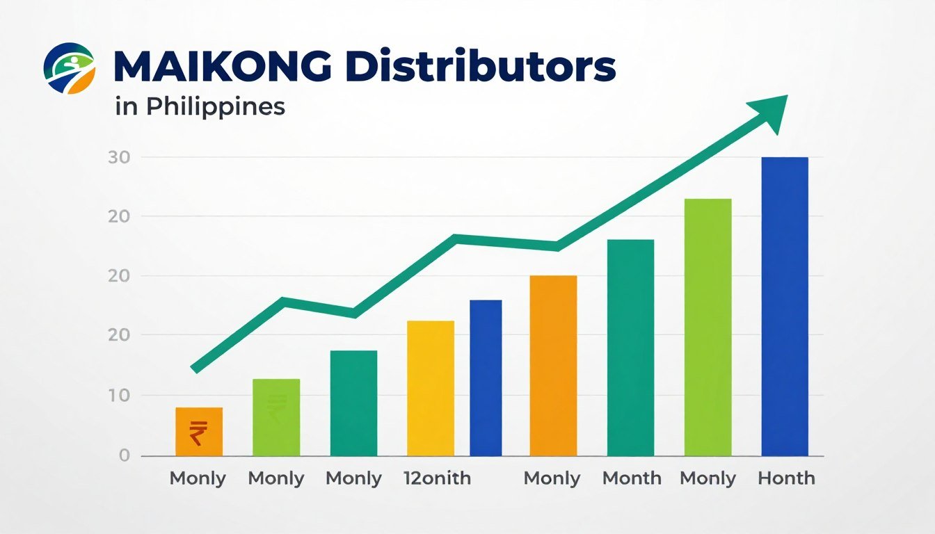 Graph showing distributor revenue growth projections in Philippines Graph showing distributor revenue growth projections in Philippines