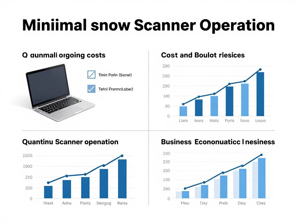 Low operational costs of quantum scanner business