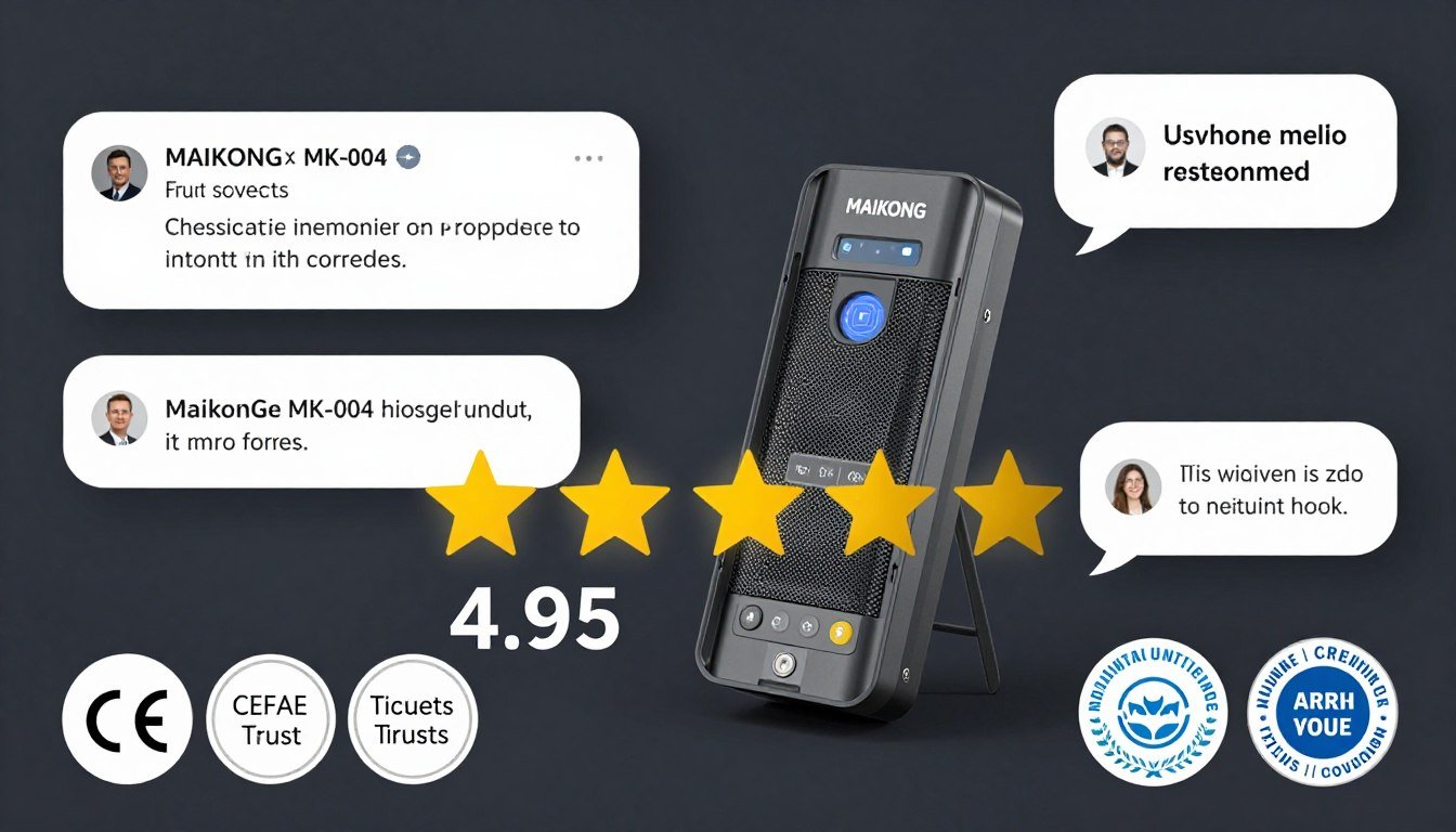 MAIKONG quantum scanner displaying excellent customer rating MAIKONG quantum scanner displaying excellent customer rating