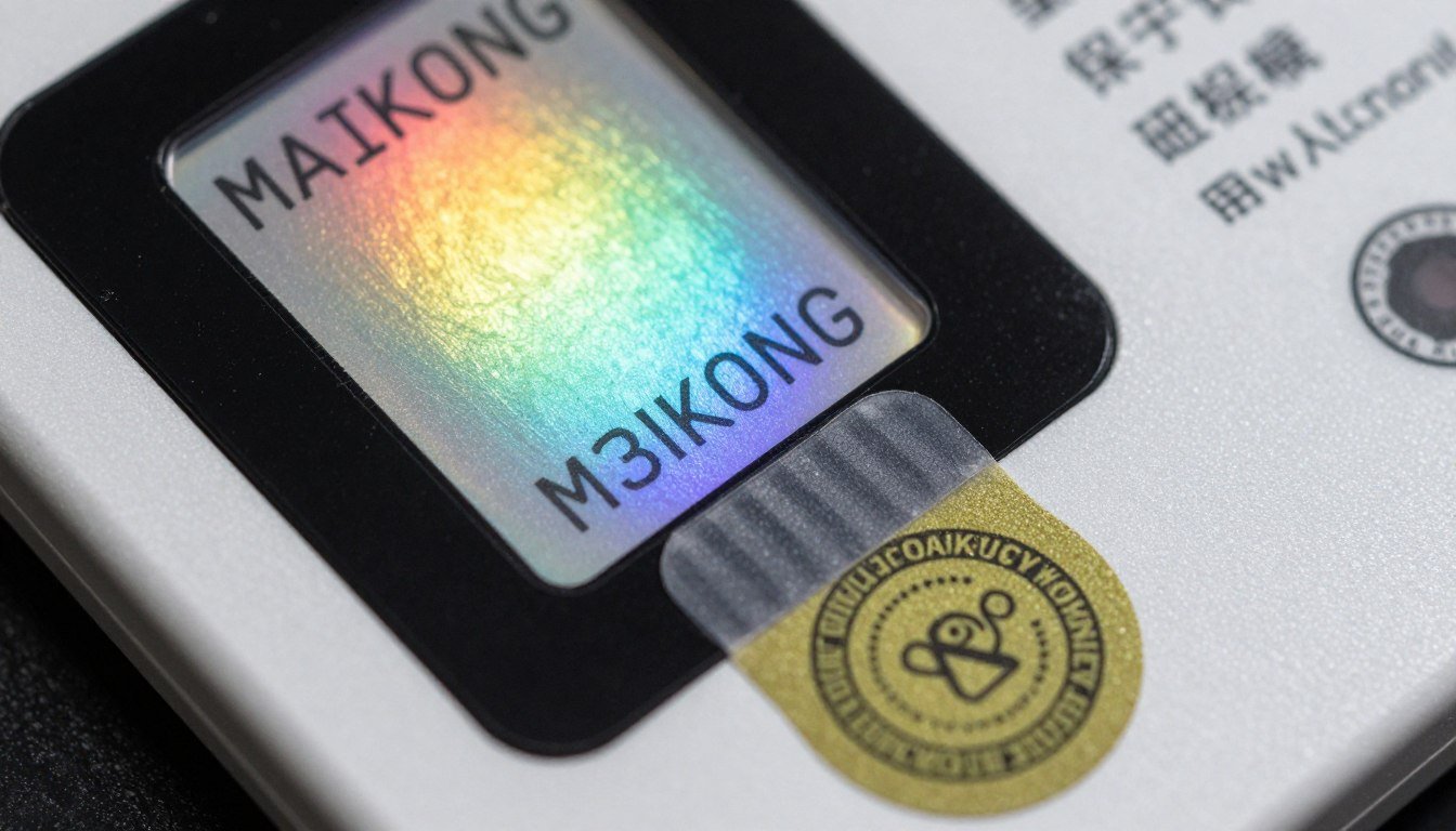 MAIKONG security hologram and authentication features MAIKONG security hologram and authentication features