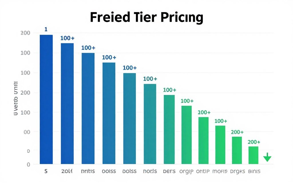Pricing chart showing different order quantities and unit prices for QRMA machines