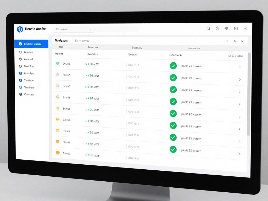 Successful quantum analyzer test showing multiple health reports