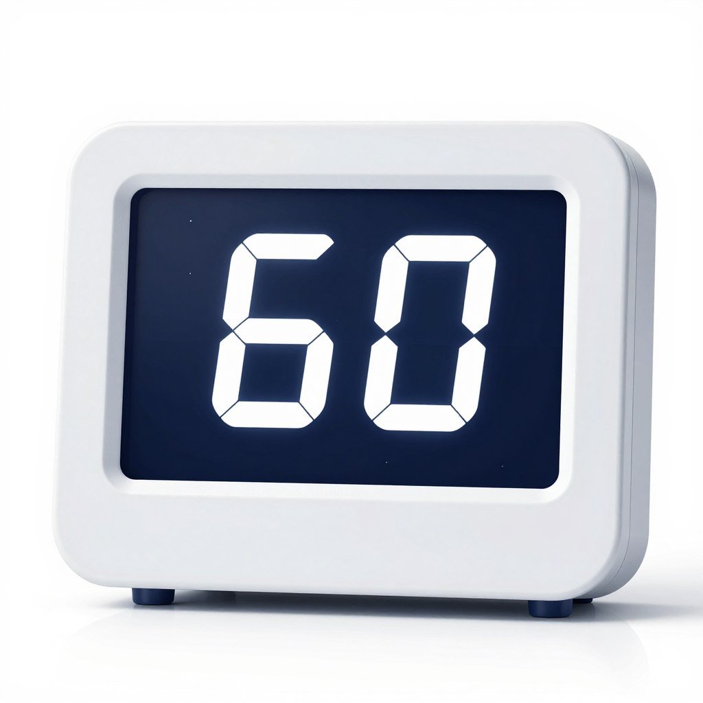 Timer showing one minute analysis time for complete QRMA health scan