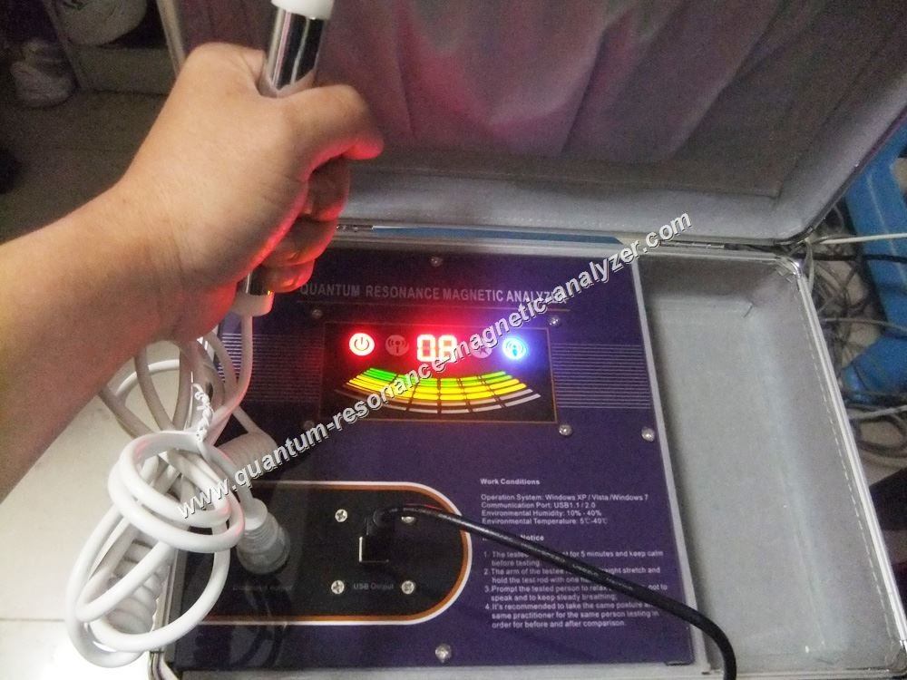 quantum analyzer non-invasive painless testing