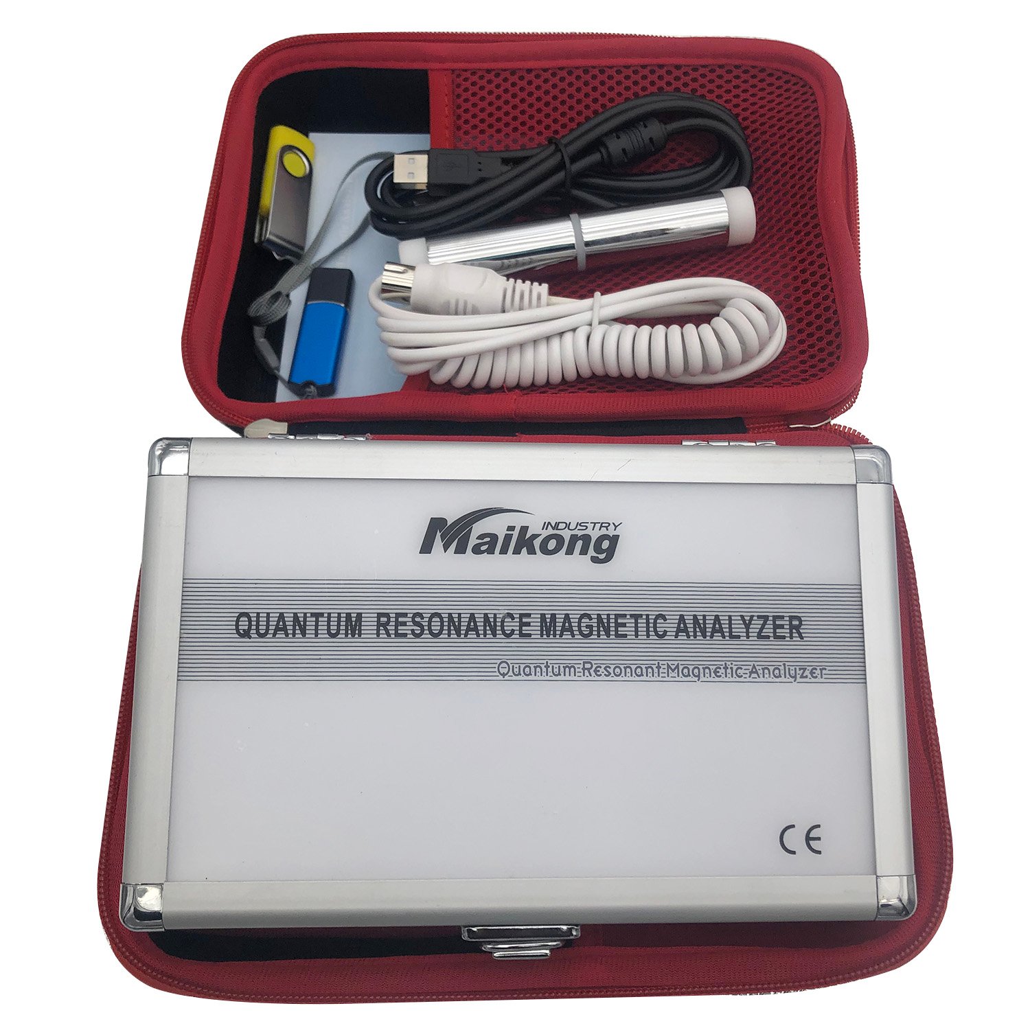 Quantum Scanner device MK-004 with hand sensor for health analysis in modern clinic setting