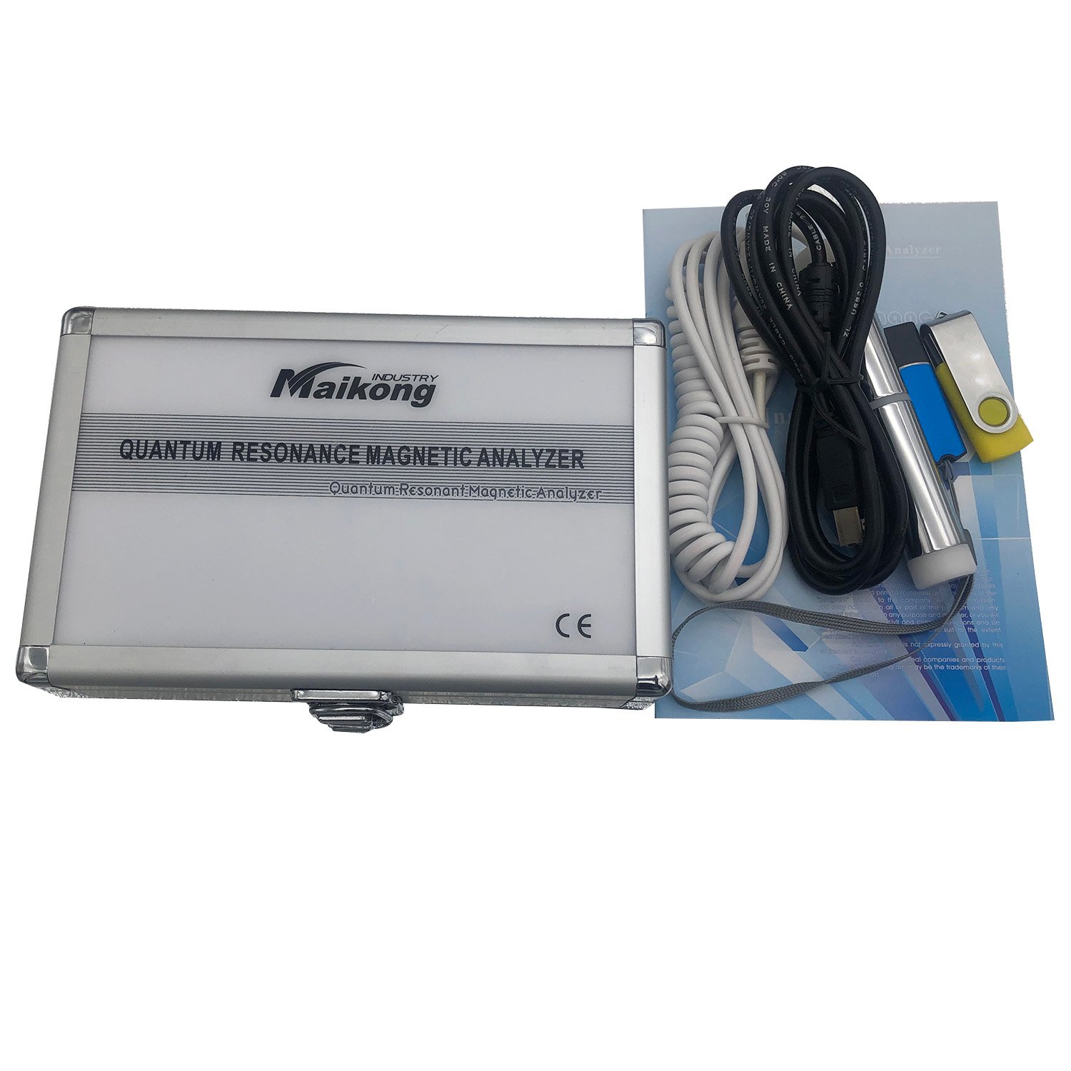 MAIKONG Quantum Scanner MK-001 device with sensor probe and professional packaging