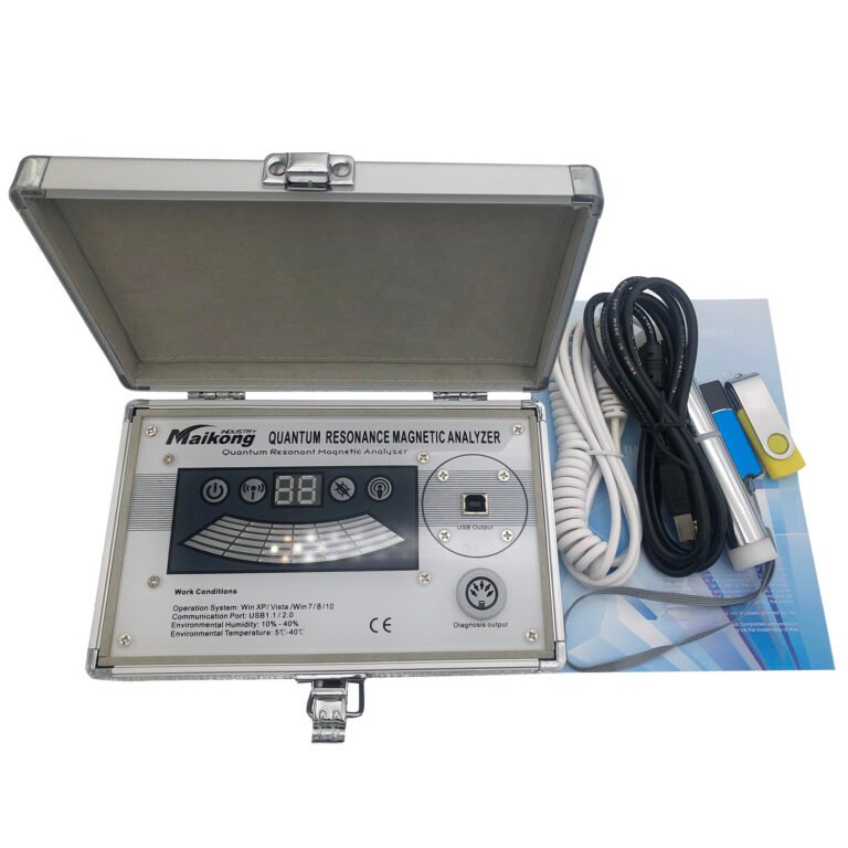 MAIKONG Quantum Scanner MK-001 device with sensor probe and professional packaging