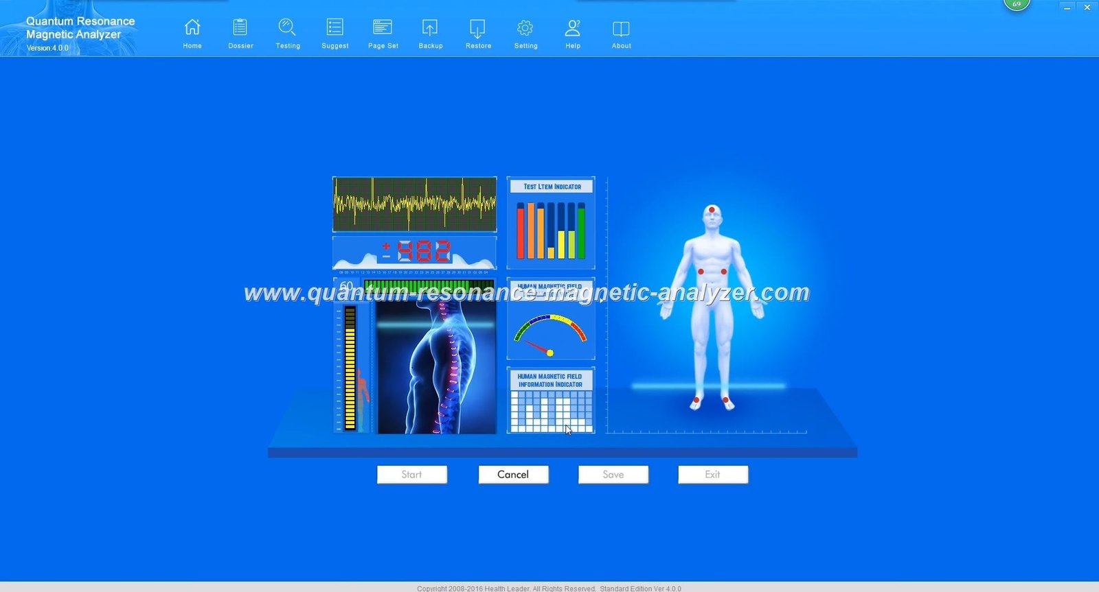 quantum resonance magnetic analyzer technology demonstration