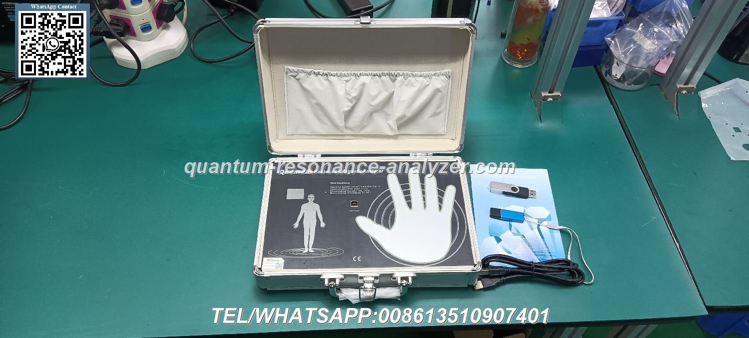 quantum resonance magnetic analyzer device with handheld sensor
