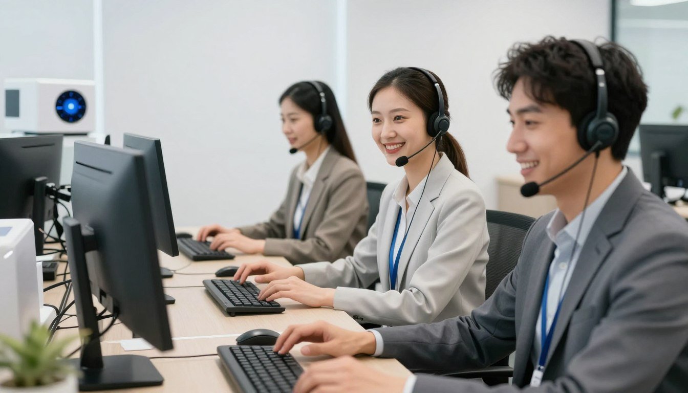 MAIKONG customer service team ready to assist Philippine partners