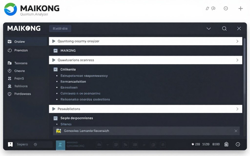 MAIKONG software interface showing Filipino language option MAIKONG software interface showing Filipino language option