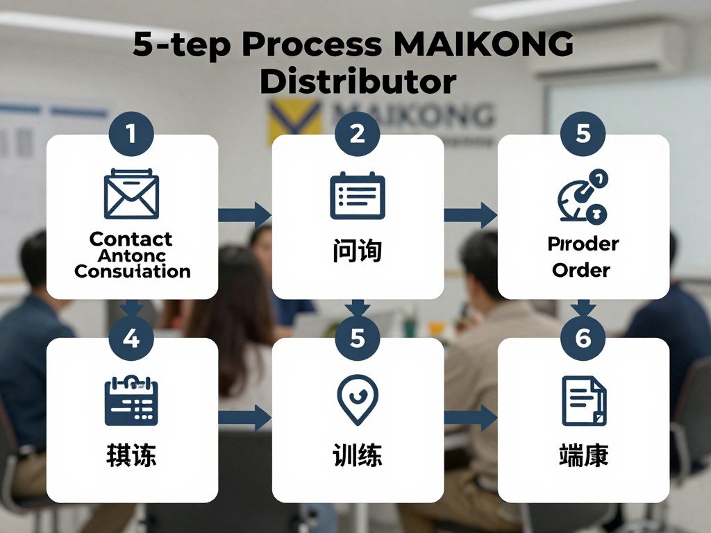 Step-by-step process to become MAIKONG distributor