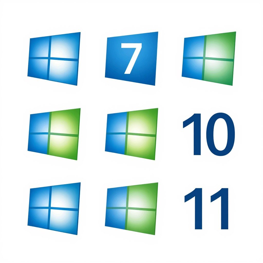 Windows operating system compatibility icons Windows operating system compatibility icons