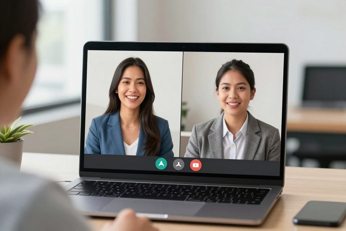 MAIKONG technical support team assisting Philippine client via video call MAIKONG technical support team assisting Philippine client via video call