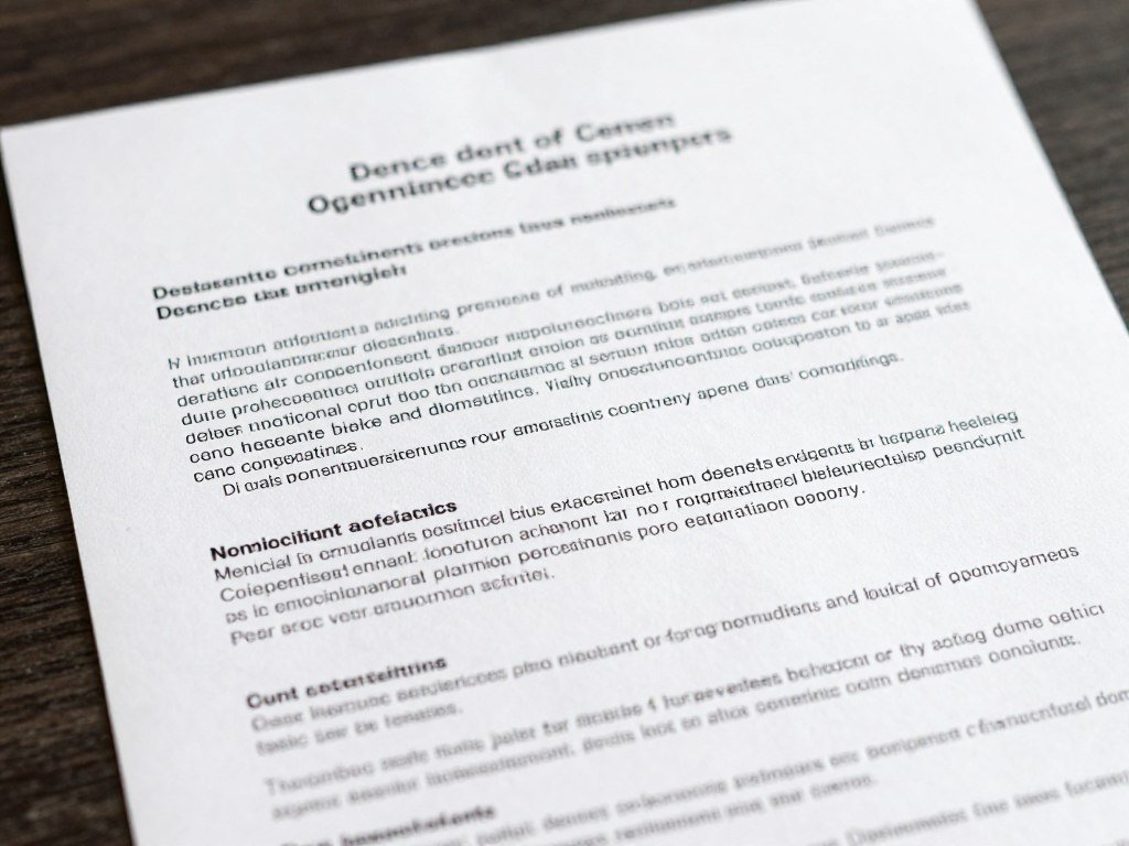 disclaimer notice document with important limitation information